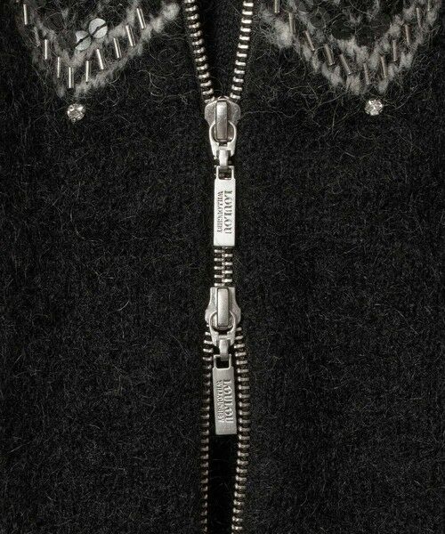 allureville / アルアバイル ブルゾン | 【LOULOU WILLOUGHBY】ハートJQニットブルゾン | 詳細18