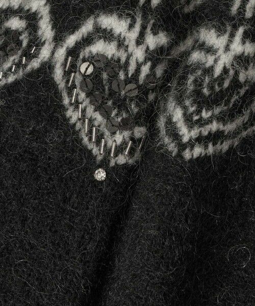 allureville / アルアバイル ブルゾン | 【LOULOU WILLOUGHBY】ハートJQニットブルゾン | 詳細19