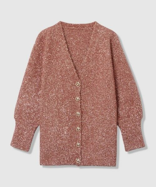 allureville / アルアバイル カーディガン・ボレロ | 【LOULOU WILLOUGHBY】フィルムラメミドルカーディガン | 詳細5