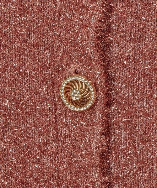 allureville / アルアバイル カーディガン・ボレロ | 【LOULOU WILLOUGHBY】フィルムラメミドルカーディガン | 詳細7