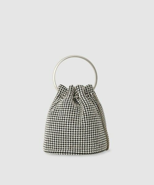 allureville / アルアバイル ショルダーバッグ | ◇【LOULOU WILLOUGHBY】ビジュー巾着ショルダー | 詳細6