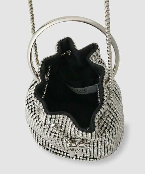 allureville / アルアバイル ショルダーバッグ | ◇【LOULOU WILLOUGHBY】ビジュー巾着ショルダー | 詳細8