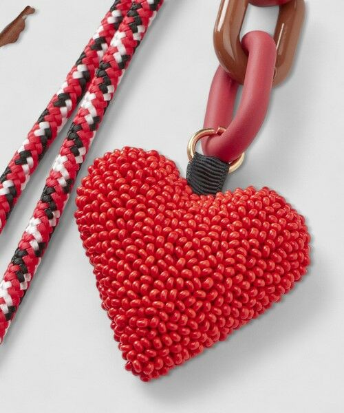 allureville / アルアバイル ショルダーバッグ | 【VIA MAIL BAG (ヴィア メイル バッグ)】HEART CHARM | 詳細3