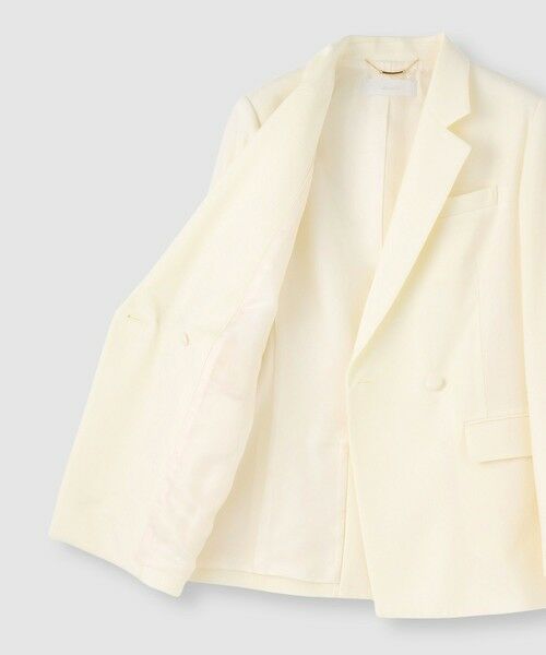 allureville / アルアバイル その他アウター | ウールサキソニーフラップポケットジャケット | 詳細13