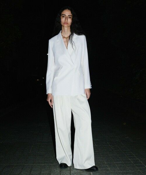 allureville / アルアバイル その他アウター | ウールサキソニーフラップポケットジャケット | 詳細2