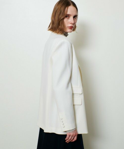 allureville / アルアバイル その他アウター | ウールサキソニーフラップポケットジャケット | 詳細5