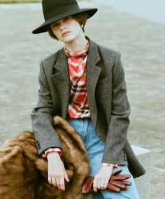 allureville / アルアバイル テーラードジャケット | ツィードフラップポケットジャケット