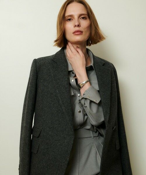 allureville / アルアバイル テーラードジャケット | ツィードフラップポケットジャケット | 詳細1