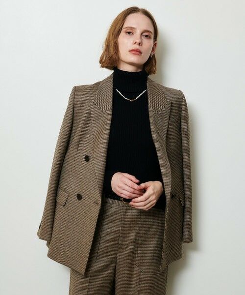 allureville / アルアバイル テーラードジャケット | CHIC TWEEDダブルジャケット | 詳細5