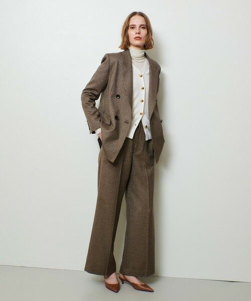 allureville / アルアバイル テーラードジャケット | CHIC TWEEDダブルジャケット | 詳細6