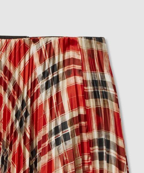 allureville / アルアバイル ロング・マキシ丈スカート | LISAチェックプリントプリーツスカート | 詳細6