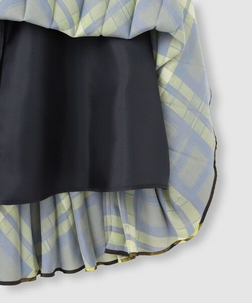 allureville / アルアバイル ロング・マキシ丈スカート | LISAチェックプリントプリーツスカート | 詳細11