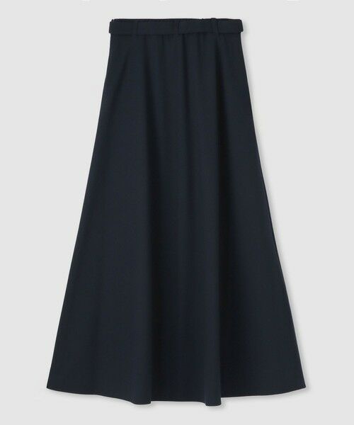 allureville / アルアバイル ミニ・ひざ丈スカート | サキソニーベルテッドナロースカート | 詳細6