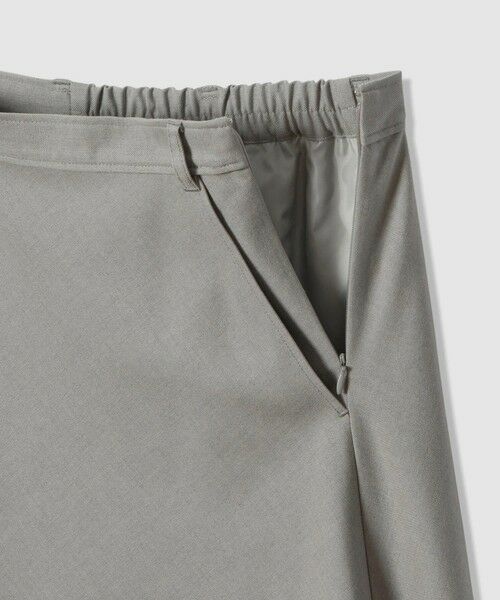 allureville / アルアバイル ミニ・ひざ丈スカート | サキソニーベルテッドナロースカート | 詳細20