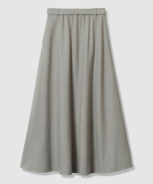 allureville / アルアバイル ミニ・ひざ丈スカート | サキソニーベルテッドナロースカート | 詳細17