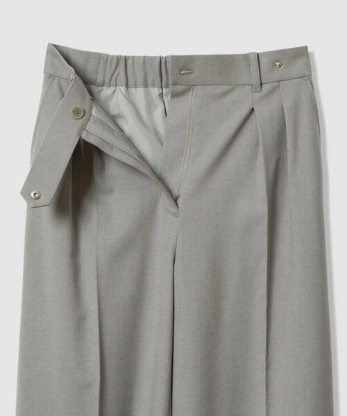 allureville / アルアバイル スラックス・ドレスパンツ | サキソニードットベルトパンツ | 詳細12