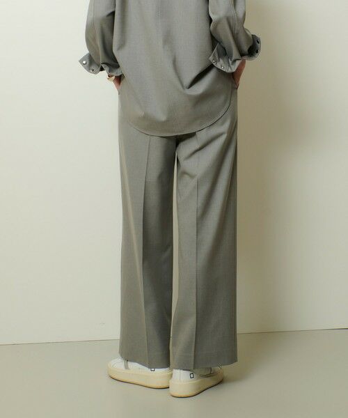 allureville / アルアバイル スラックス・ドレスパンツ | サキソニードットベルトパンツ | 詳細4