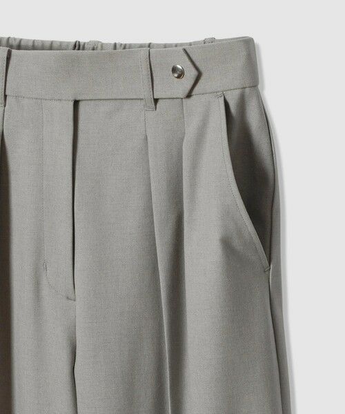 allureville / アルアバイル スラックス・ドレスパンツ | サキソニードットベルトパンツ | 詳細9