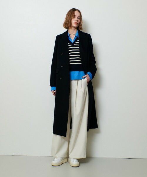 allureville / アルアバイル その他パンツ | ウールサテンハイウエストパンツ | 詳細5