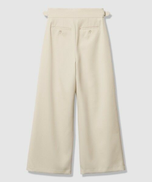 allureville / アルアバイル その他パンツ | ウールサテンハイウエストパンツ | 詳細7