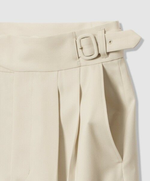 allureville / アルアバイル その他パンツ | ウールサテンハイウエストパンツ | 詳細8