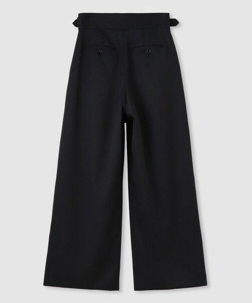 allureville / アルアバイル その他パンツ | ウールサテンハイウエストパンツ | 詳細18