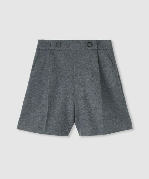 allureville / アルアバイル ショート・ハーフ・半端丈パンツ | メルトンショートパンツ(グレー (92))