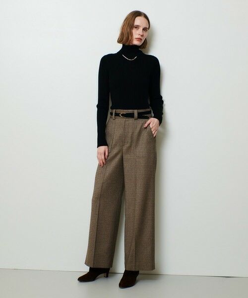 allureville / アルアバイル スラックス・ドレスパンツ | CHIC TWEEDベイカーパンツ | 詳細3