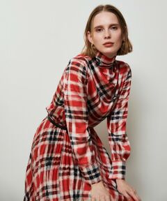 allureville / アルアバイル シャツ・ブラウス | LISAチェックプリントブラウス