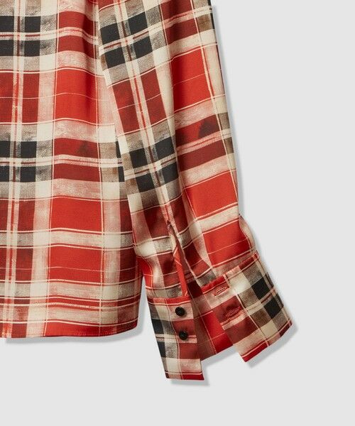 allureville / アルアバイル シャツ・ブラウス | LISAチェックプリントブラウス | 詳細10