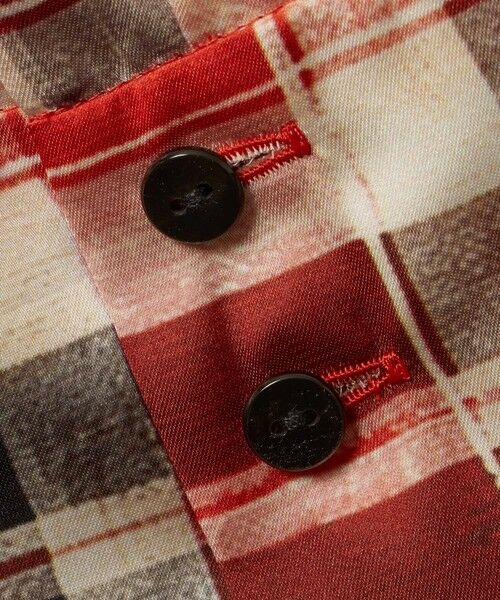 allureville / アルアバイル シャツ・ブラウス | LISAチェックプリントブラウス | 詳細11