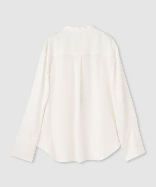 allureville / アルアバイル シャツ・ブラウス | ブライトツイルアシメボウブラウス | 詳細1