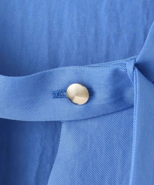 allureville / アルアバイル シャツ・ブラウス | ブライトツイルアシメボウブラウス | 詳細12