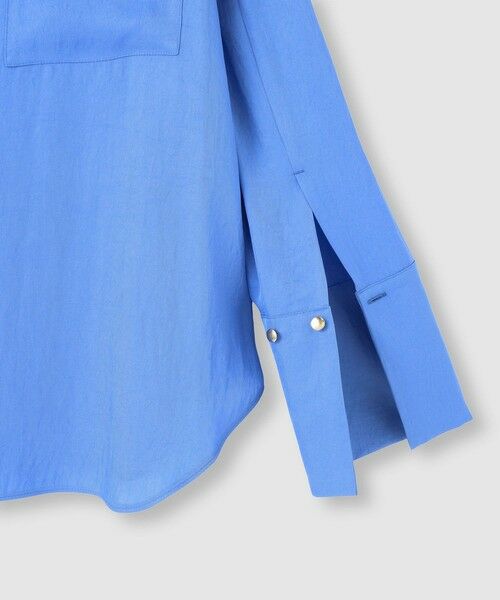 allureville / アルアバイル シャツ・ブラウス | ブライトツイルアシメボウブラウス | 詳細14