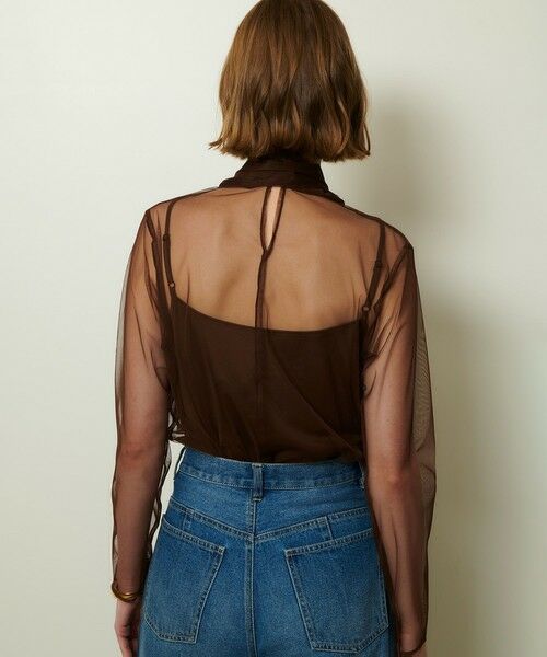 allureville / アルアバイル カットソー | チュールボウロングスリーブ プルオーバー | 詳細7