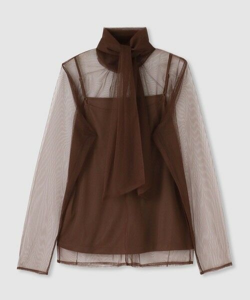 allureville / アルアバイル カットソー | チュールボウロングスリーブ プルオーバー | 詳細9