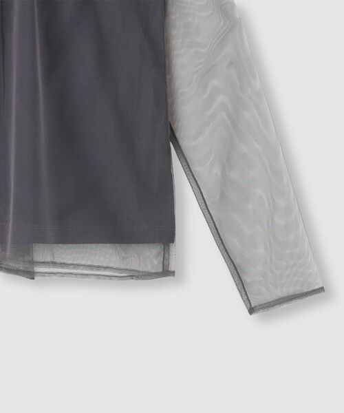 allureville / アルアバイル カットソー | チュールボウロングスリーブ プルオーバー | 詳細15