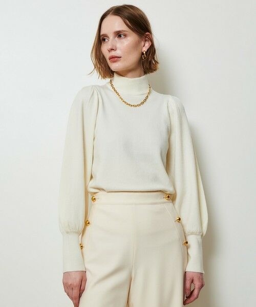 allureville / アルアバイル ニット・セーター | パフタートルプルオーバー | 詳細1