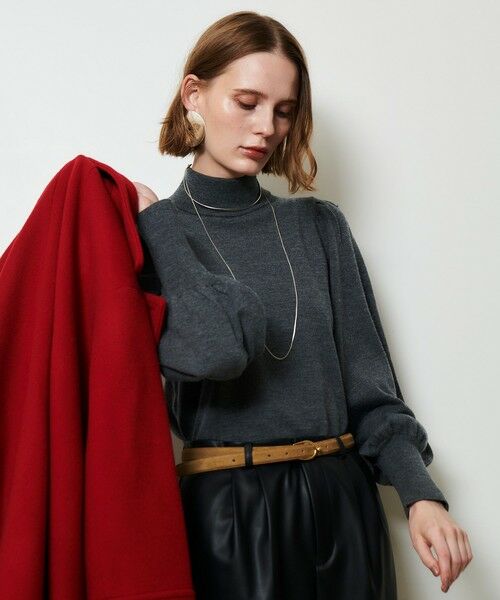 allureville / アルアバイル ニット・セーター | パフタートルプルオーバー | 詳細13