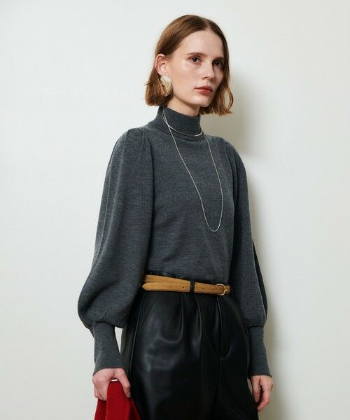 allureville / アルアバイル ニット・セーター | パフタートルプルオーバー | 詳細14