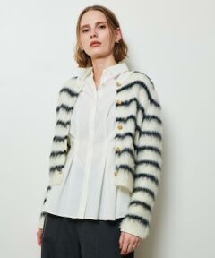 allureville / アルアバイル カーディガン・ボレロ | シャギーニットカーディガン