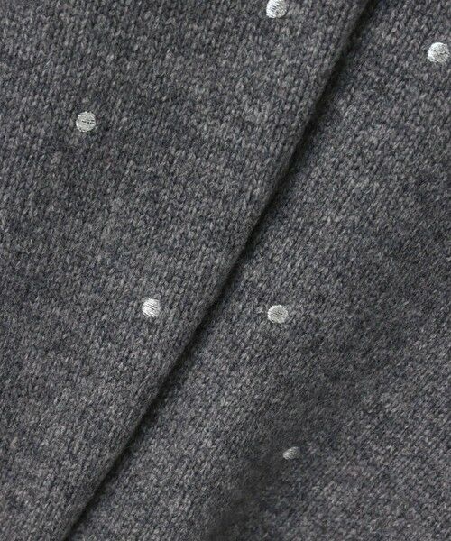 allureville / アルアバイル カーディガン・ボレロ | エンブロイダリードットファーカフスカーディガン | 詳細3