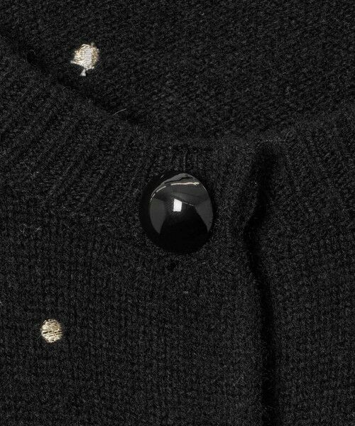 allureville / アルアバイル カーディガン・ボレロ | エンブロイダリードットファーカフスカーディガン | 詳細15