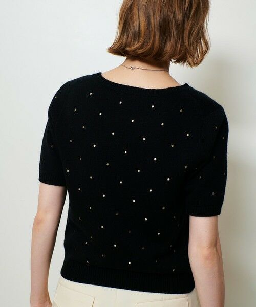allureville / アルアバイル ニット・セーター | エンブロイダリードットプルオーバー | 詳細11