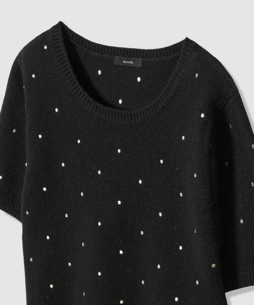 allureville / アルアバイル ニット・セーター | エンブロイダリードットプルオーバー | 詳細15