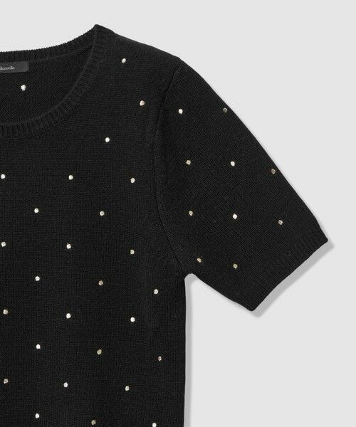 allureville / アルアバイル ニット・セーター | エンブロイダリードットプルオーバー | 詳細16