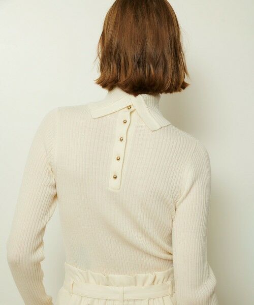 allureville / アルアバイル ニット・セーター | 2WAYネックリブタートル | 詳細4