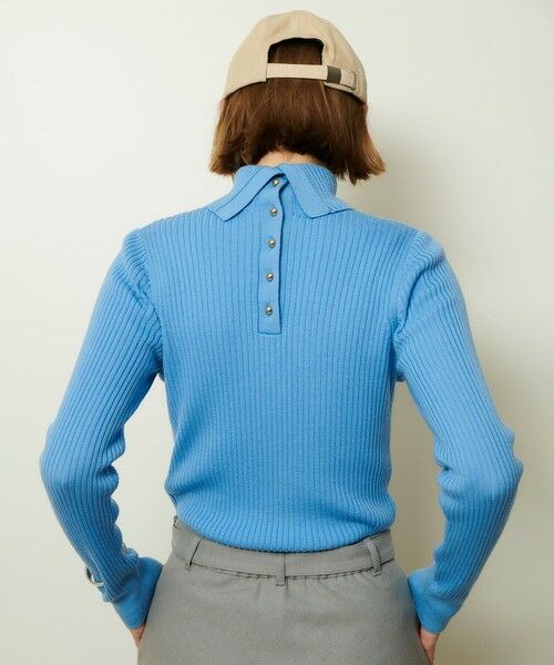 allureville / アルアバイル ニット・セーター | 2WAYネックリブタートル | 詳細14