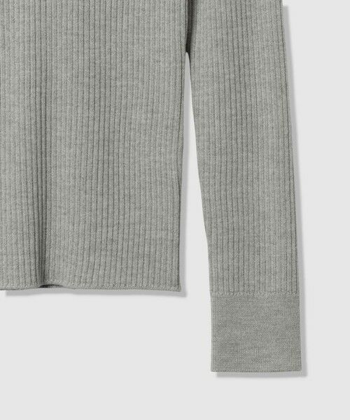 allureville / アルアバイル ニット・セーター | 2WAYネックリブタートル | 詳細24