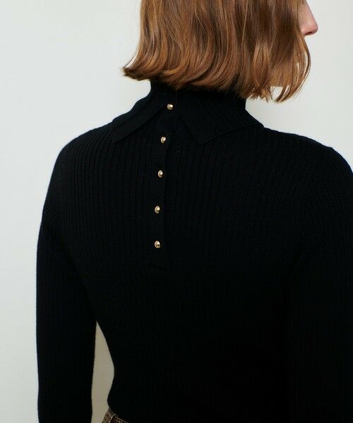 allureville / アルアバイル ニット・セーター | 2WAYネックリブタートル | 詳細29